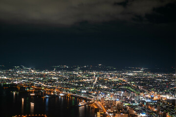Fototapeta na wymiar 函館山の夜景