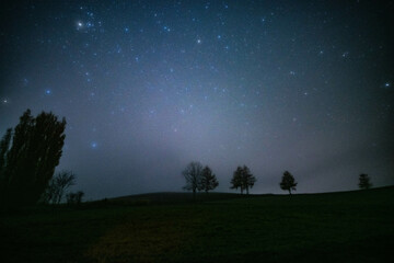 美瑛の星空