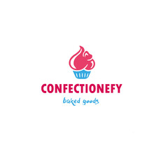 Confectionery logo pink