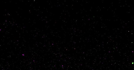 Gold glitter confetti