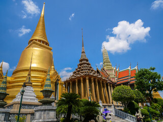 Goldene Stupa Palast Bangkok