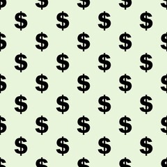 seamless pattern with Dollar sign icon vector,seamless pattern background.