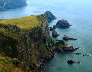cliffs of moher at the coast