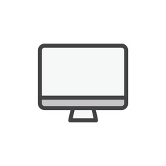 Computer icon vector illustration design