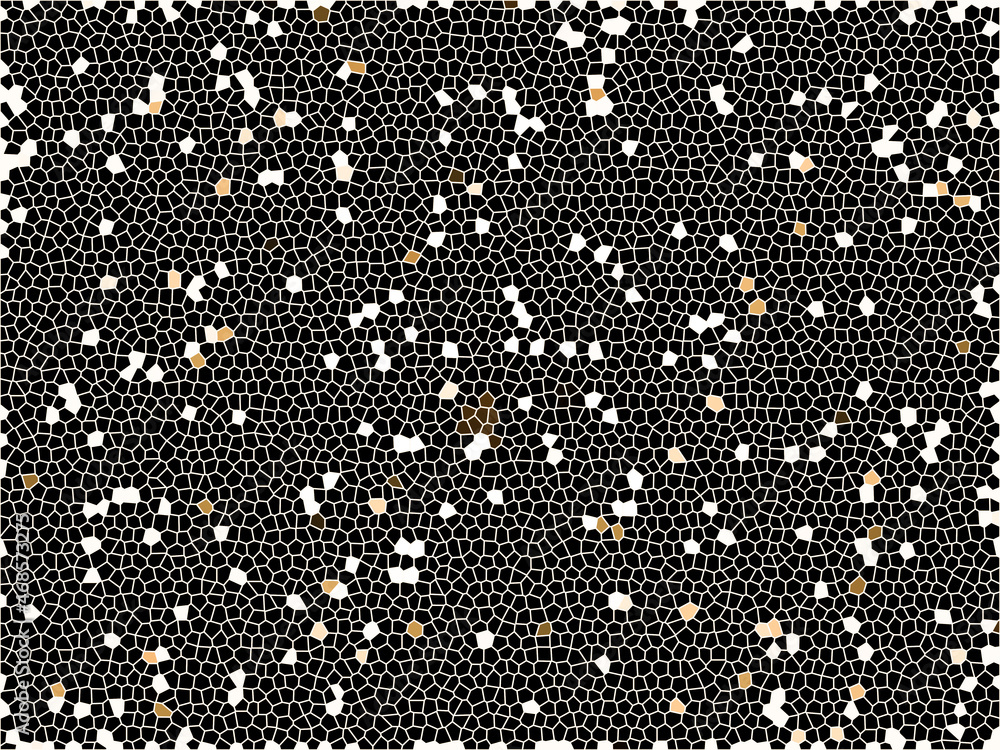 Poster abstract background with hexagons. colored stylish backdrop in black and white colors. seamless mode