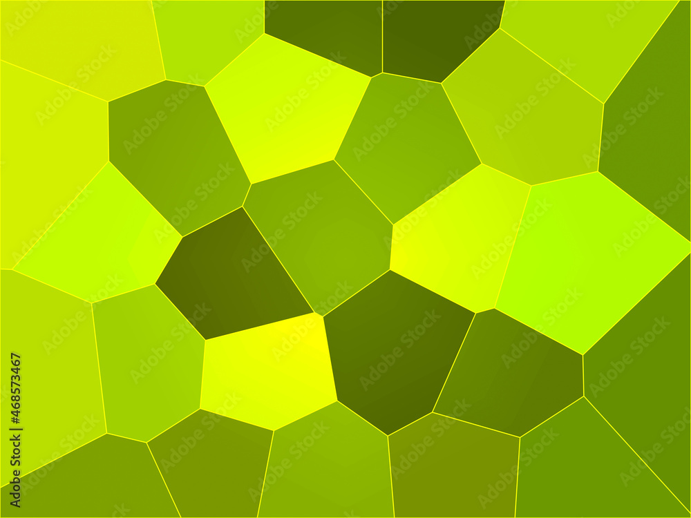 Aufkleber abstract background with hexagons. colored stylish backdrop in dark green olive colors. seamless mod