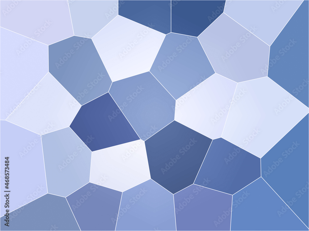 Poster abstract geometric background with hexagons. light stylish backdrop with cube effect. elegant blue a