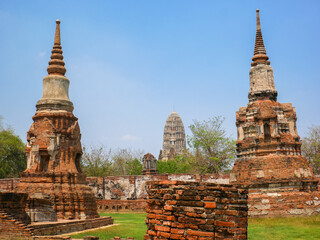Stupa Ruinen Ayutthaya
