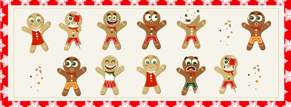 Banni&egrave;re Facebook - Petits Biscuits - No&euml;l - Pain d'&eacute;pices