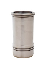 cylinder engine liner on white background