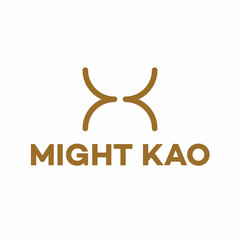 Might Kao Logo, Logo Design, Bussines and consulting company, consultant logo, Pictogram Logo, Pictorial Mark, Abstrak Logo, Letter M K 
