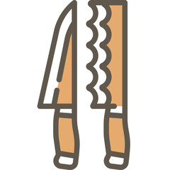 knife one color icon