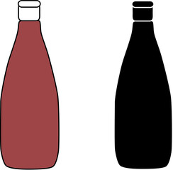 ケチャップのイラスト素材