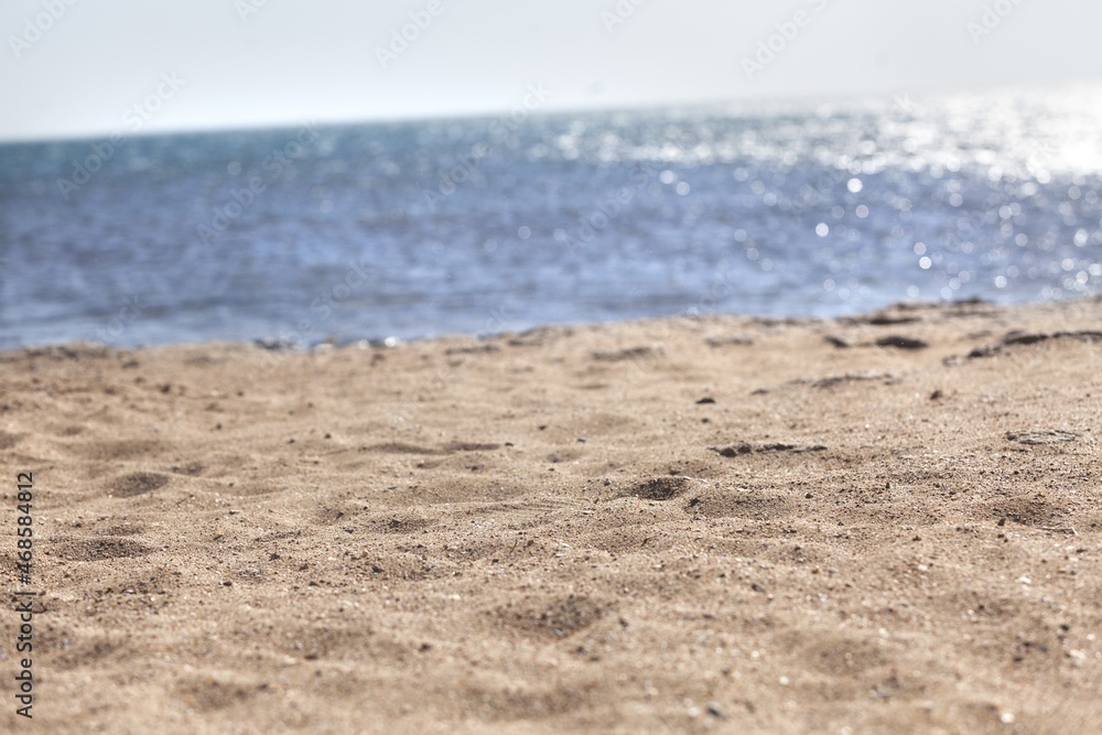 Poster Blur beautiful nature beach