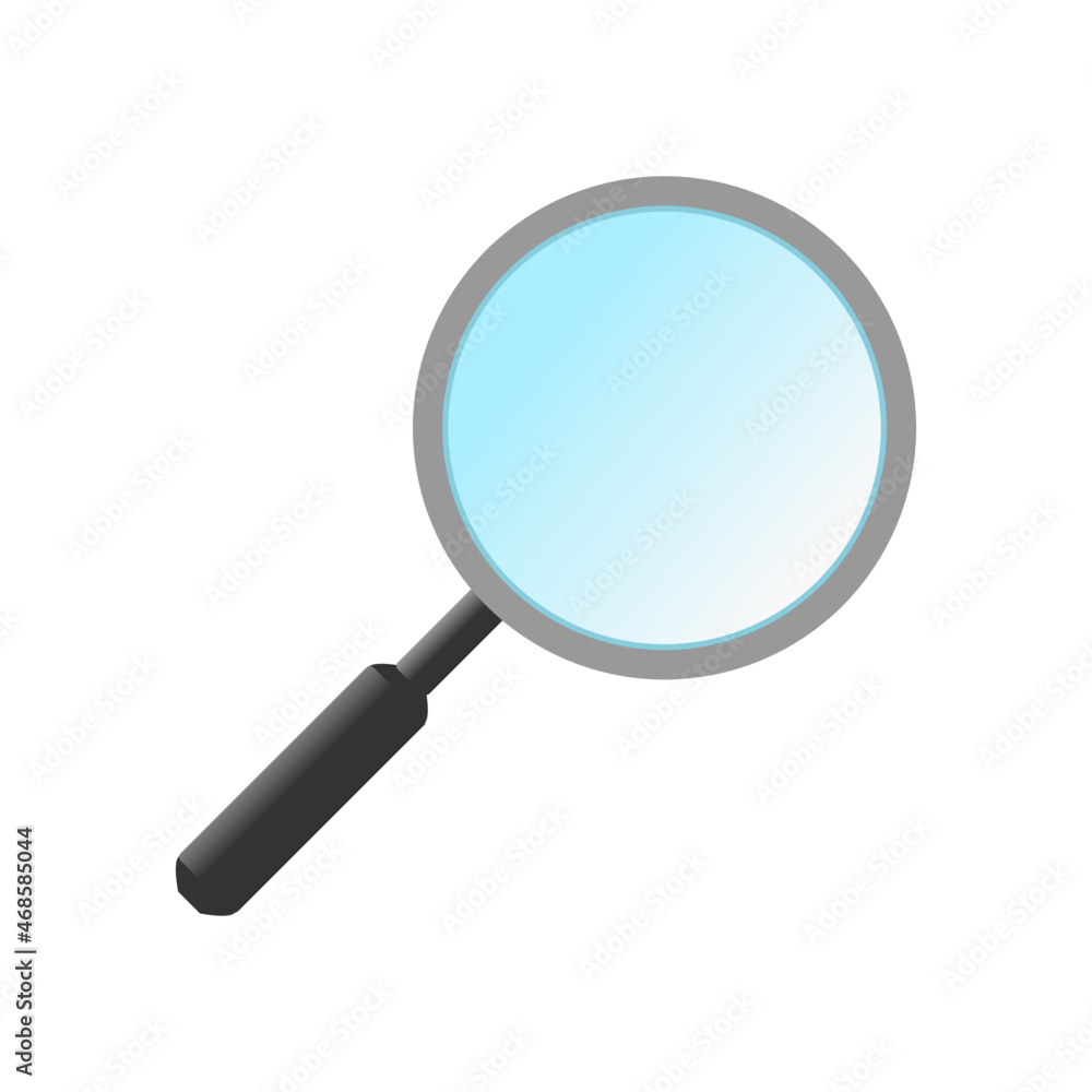 Aufkleber search icon. find files. zoom image. searching sign. desktop icons. my computer folder. pc shortcut 