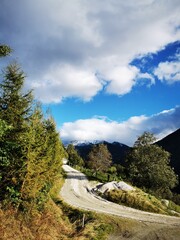 landscape in the mountains