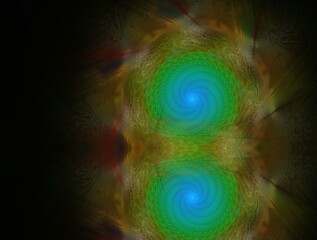 Imaginatory fractal abstract background Image