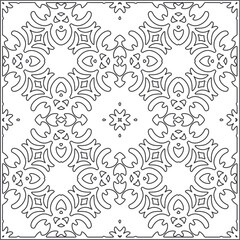 Fototapeta na wymiar Repeating geometric tiles from striped elements.Modern geometric background with abstract shapes.Monochromatic Repeating Patterns.black and white striped pattern for design.