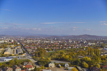Obraz premium view of the city