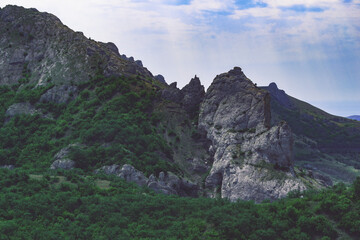 landscape in the mountains