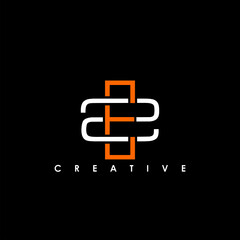 ZE, EZ Letter Initial Logo Design Template Vector Illustration