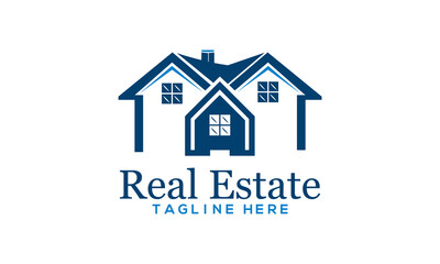 Fototapeta premium Real Estate creative Logo template | Real Estate, Building and Construction Logo Vector Design