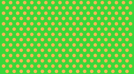 pretty cute sweet polka dots seamless pattern retro stylish vintage green and yellow wide background concept for fashion printing