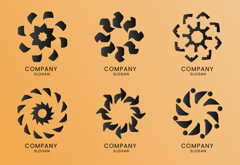 This vector logo design is perfect for your work inspiration

