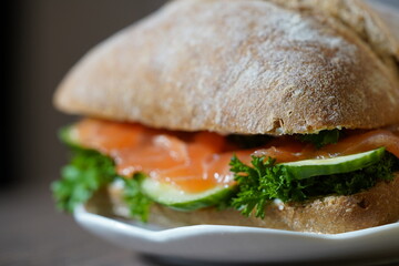 Fish sandwich