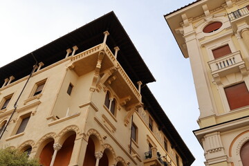 Quartiere Coppede, fun and magical architecture built 1913-1927, by architect Gino Coppede, Rome, Italy