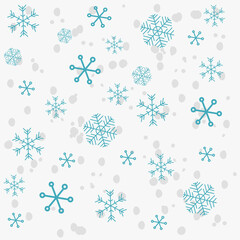 vector winter background snowflake holiday decoration season graphic design wallpaper cold illustration blue celebration flake new year merry card frost happy nature snowfall gift tradition fabric 