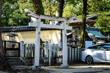 猪名野神社の情景