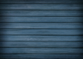 Obraz premium Blue wood color texture horizontal for background. Surface light clean of table top view. Natural patterns for design art work and interior or exterior. Grunge old white wood board wall pattern.