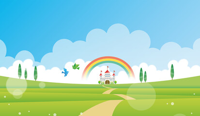 Obraz premium 遊園地