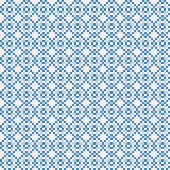 Abstract Cross Pattern generative computational art illustration