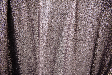 Shiny fabric texture, empty background