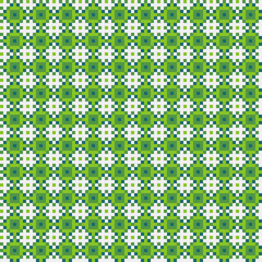 Abstract Cross Pattern generative computational art illustration