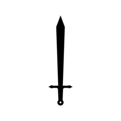 sword icon design template vector isolated illustration