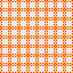 Abstract Cross Pattern generative computational art illustration