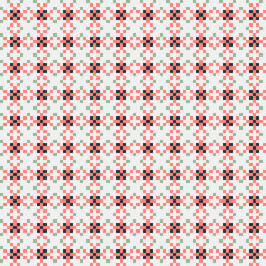 Abstract Cross Pattern generative computational art illustration