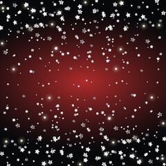 Silver Christmas background, festive silver background, silver confetti, silver sequins