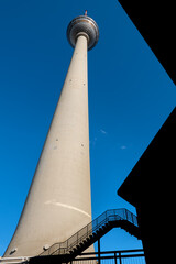 Television Tower Abstract View In Berlin