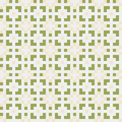 Fototapeta premium Abstract Cross Pattern generative computational art illustration