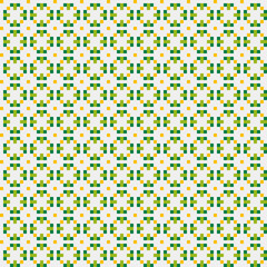 Abstract Cross Pattern generative computational art illustration