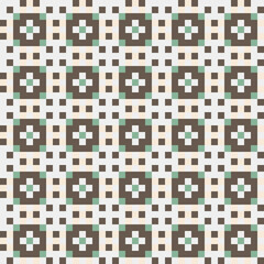 Abstract Cross Pattern generative computational art illustration