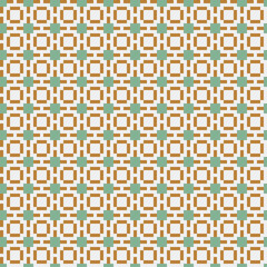 Abstract Cross Pattern generative computational art illustration