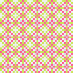 Fototapeta premium Abstract Cross Pattern generative computational art illustration