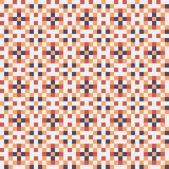 Abstract Cross Pattern generative computational art illustration