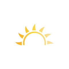 Sun Vector illustration Icon