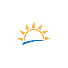 Sun Vector illustration Icon